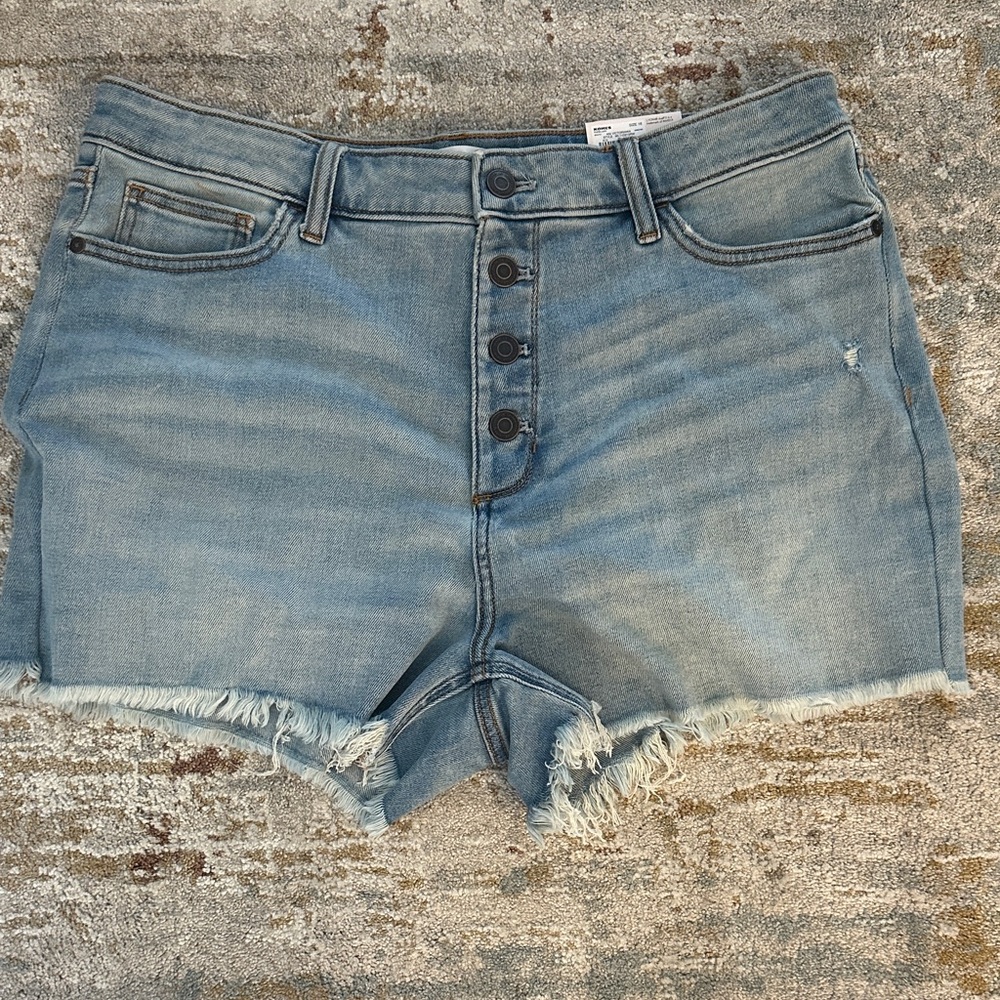 LC Lauren Conrad Light Blue Denim Shorts